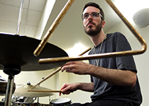 Jared Soldiviero, percussion
